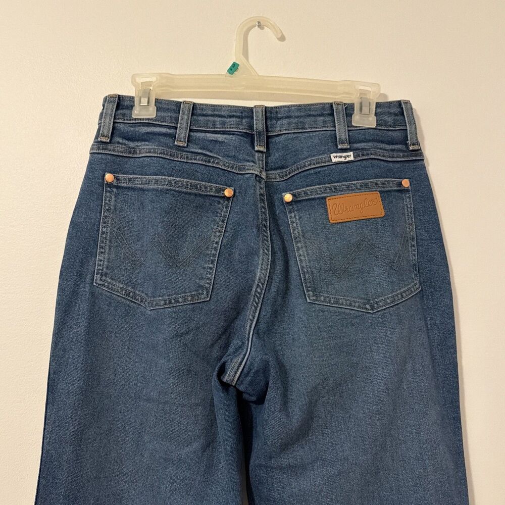 Wrangler Wanderer High Rise Flare Jeans Medium Blue 622 - Womens 28 X 32 - Picture 7 of 15